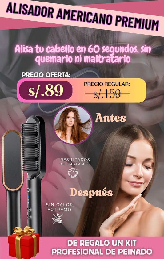 𝑯𝒂𝒊𝒓𝑭𝒍𝒂𝒓𝒆 𝑷𝑹𝑶 ALISADOR AMERICANO